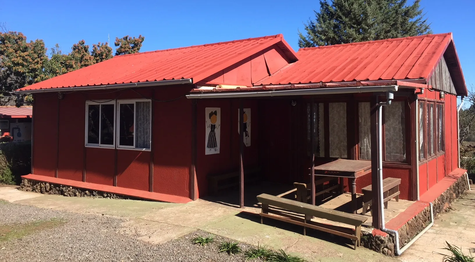 Casa 1 del campamento, para 15 personas